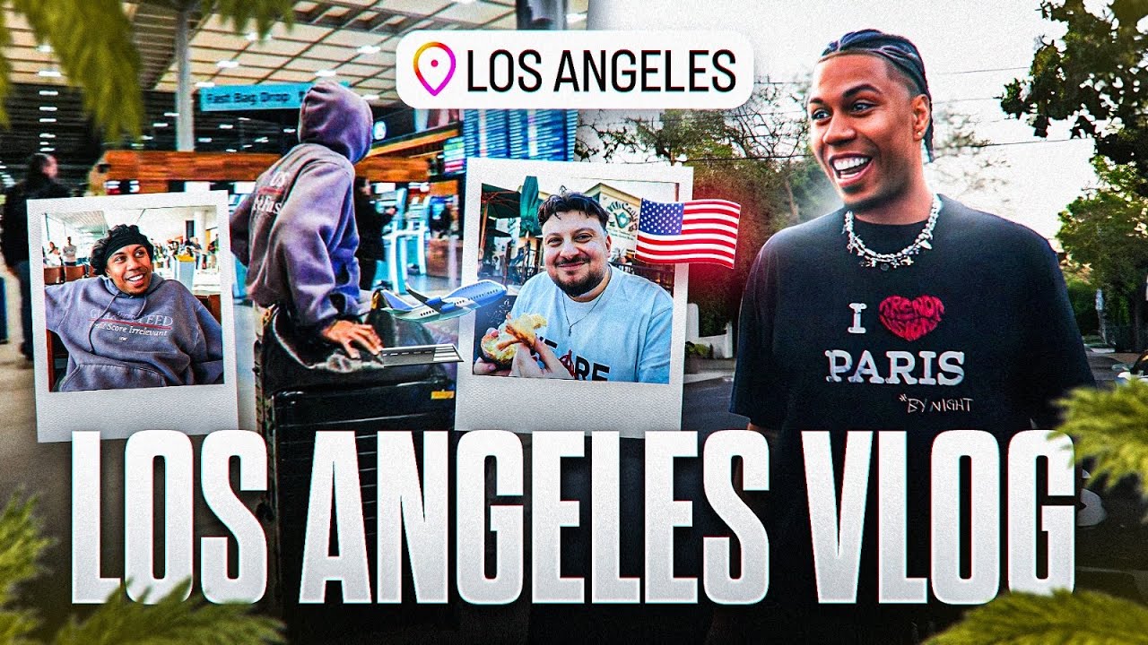 WIR FLIEGEN WIEDER NACH LOS ANGELES!😍☀️ VLOG mit KALLE, ELDOS, MEHDI & SAN THANH LA🎥