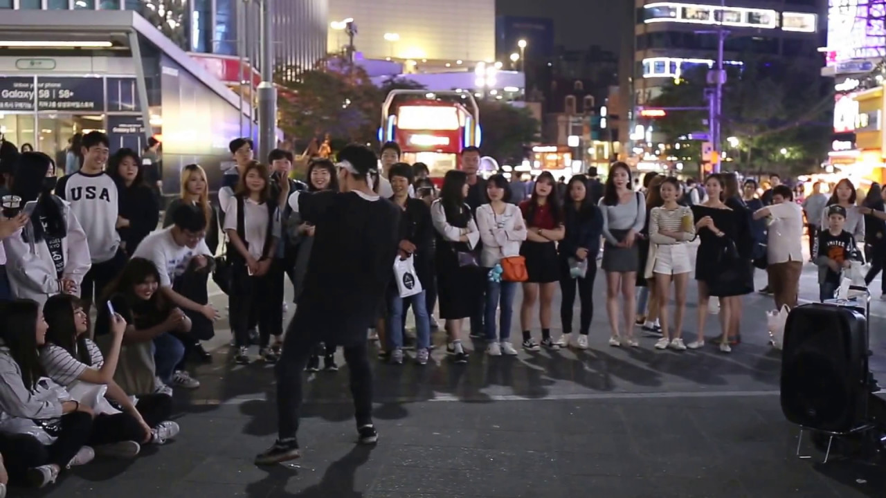 JHKTV] sin chon street dance  DOB  member solo yang sy  몸매