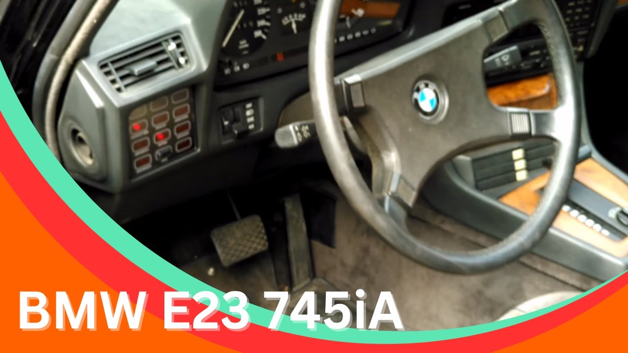 BMW E23: Turbo mit kleinen Problemen - BMW 745i E23