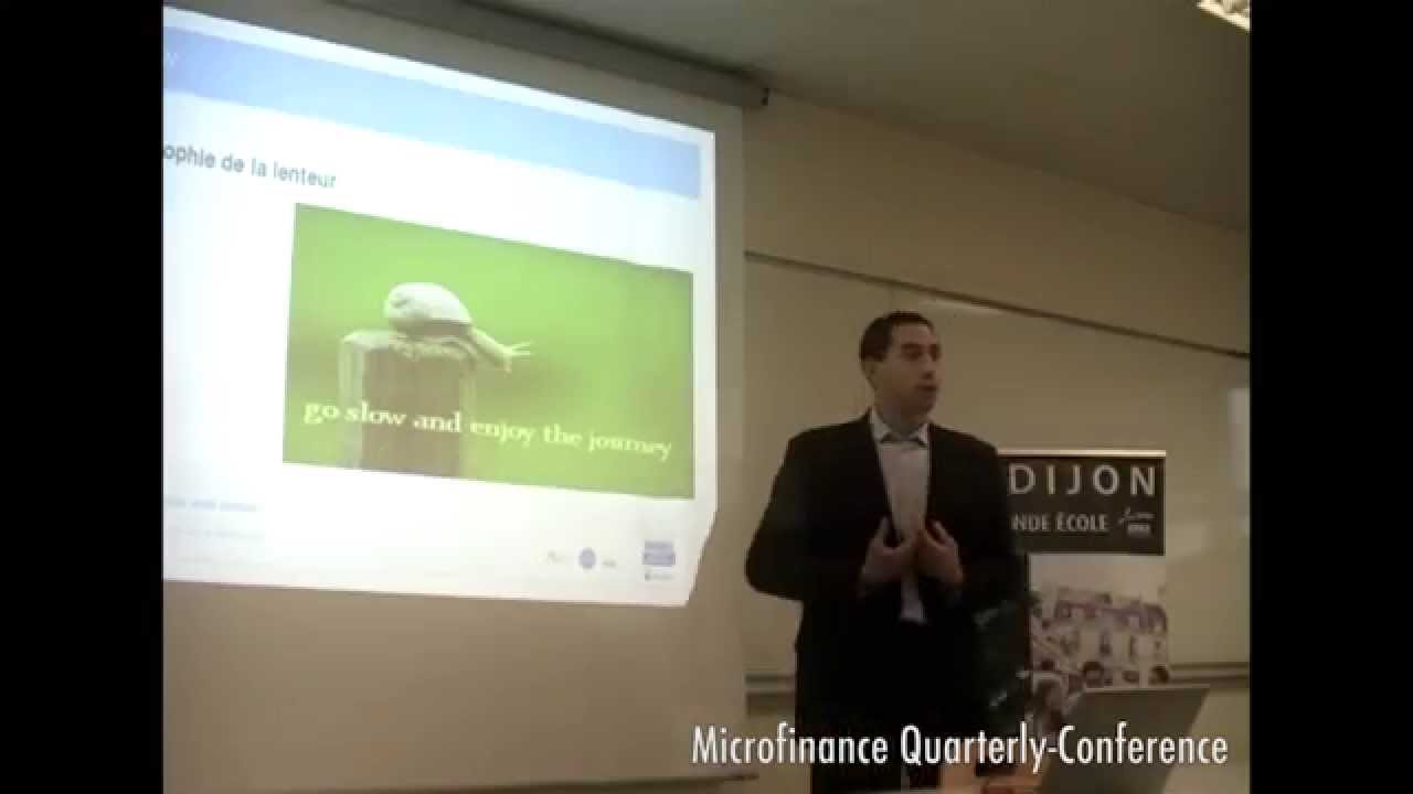 Claudio Vitari - Slow Management - Microfinance Quarterly-Conference #10 - ESC-Dijon