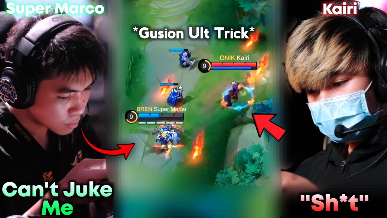 Kairi Tried To Pull Gusion Ultimate Trick On Super Marco🤯..