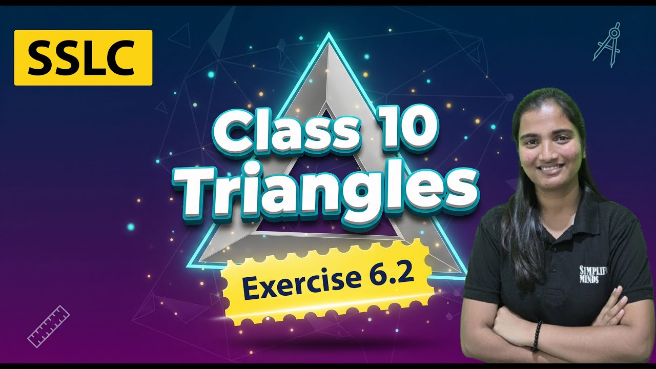 Triangles Class 10 | Exercise 6.2 | Step-by-Step NCERT Solutions Explained | Important Exercise SSLC