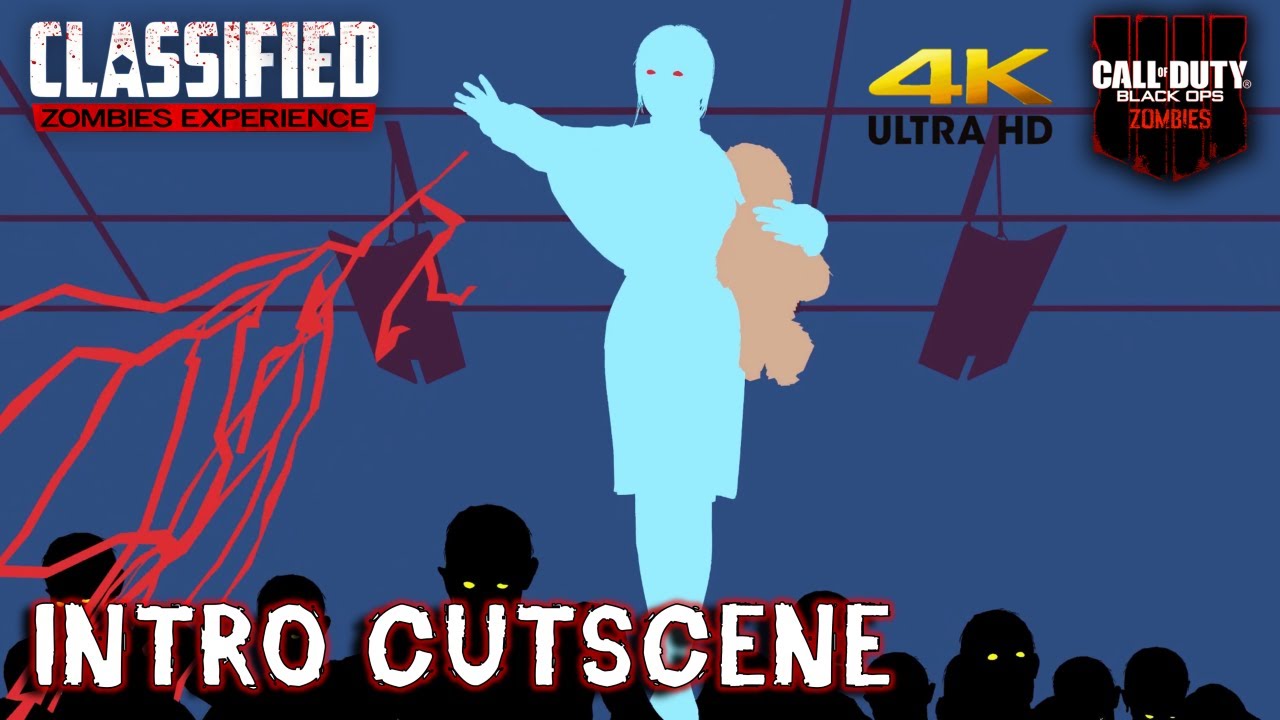 Black Ops 4 Zombies: Classified Intro Cutscene (4K)