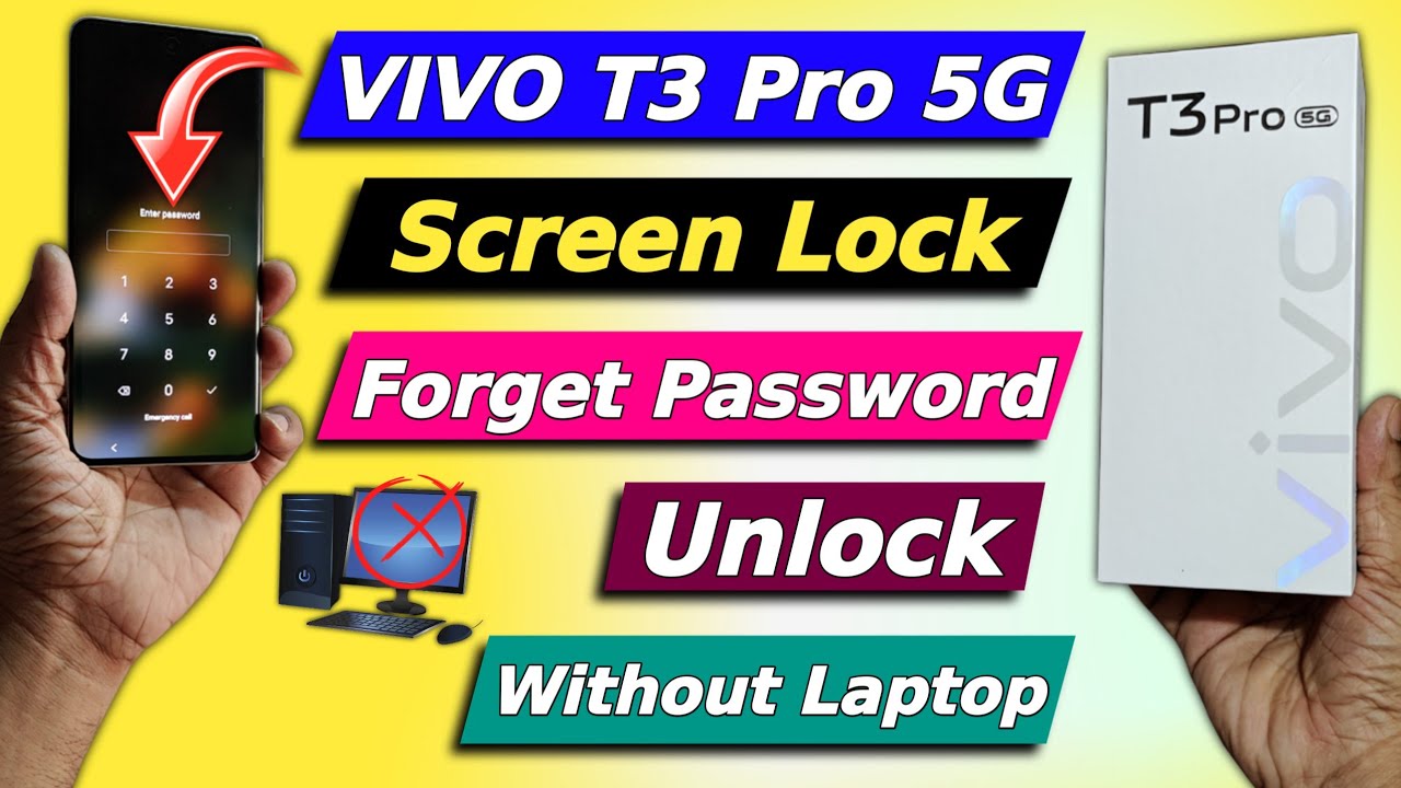 Easy way to unlock any Vivo Mobile | Vivo T3 Pro 5g Forget Password - Unlock Without pc