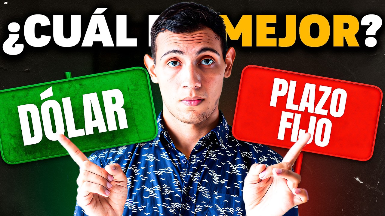 TE VA A SORPRENDER! 🔥 ¿DÓLAR o PLAZO FIJO, En Qué Invertir HOY?