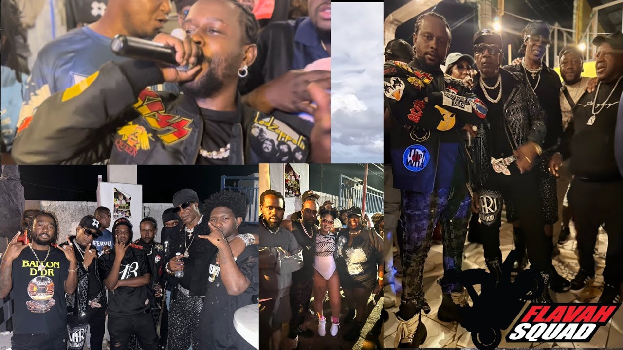 Popcaan, pincher,cp inc , nitty Kutchie outside craziness 🌴🌴