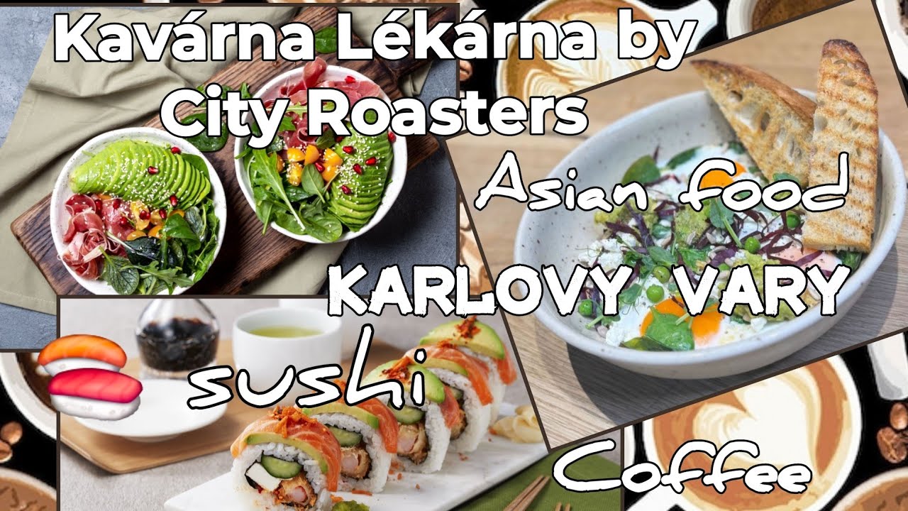 🇨🇿Karlovy Vary 2025. Аll about food. Где выпить кофе, где съесть 🍣 суши? Всё очень вкусно 😋