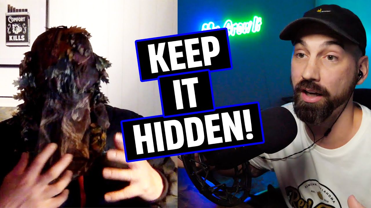 How A Stealth Grower Keeps The Grow Hidden!