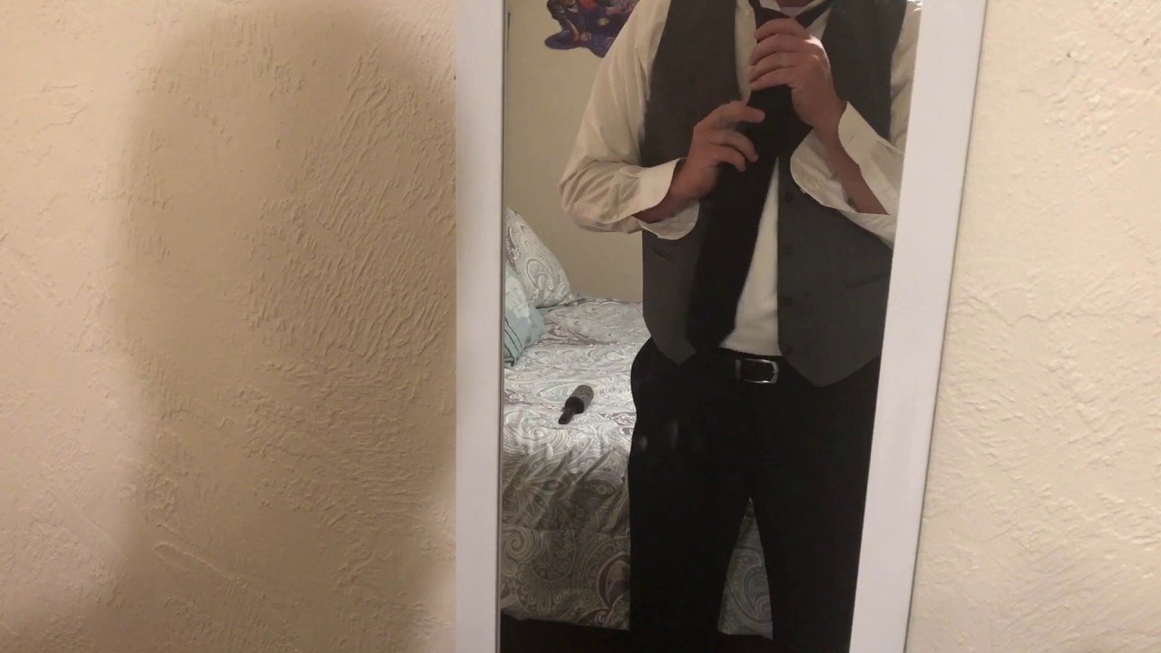 ASMR Putting on a suit!