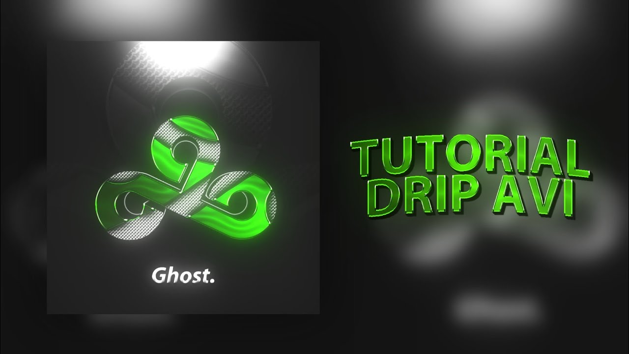 Tutorial Logo AVI Drip - @ghostdzn.exe
