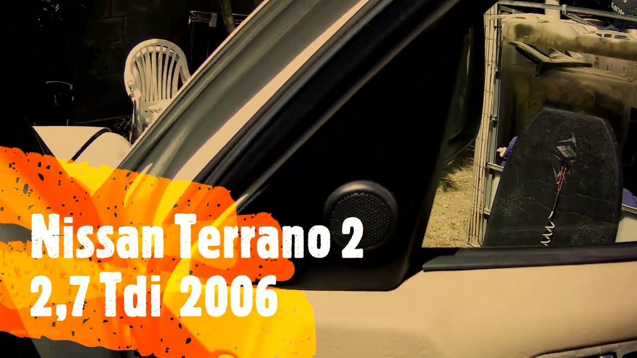 Nissan T2 2,7 TDI 2006 ( réparation bouton lève vitre)