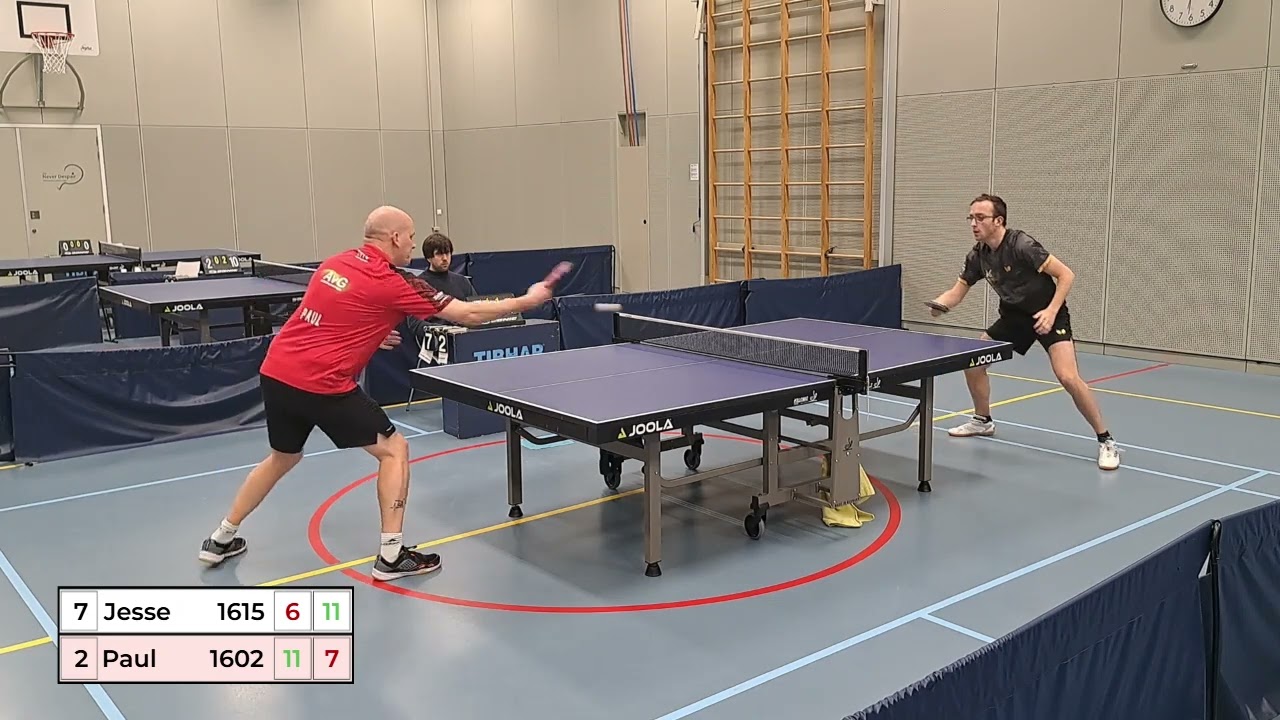 Jesse vs Paul - Hoofdklasse Poule A 21-02-2026