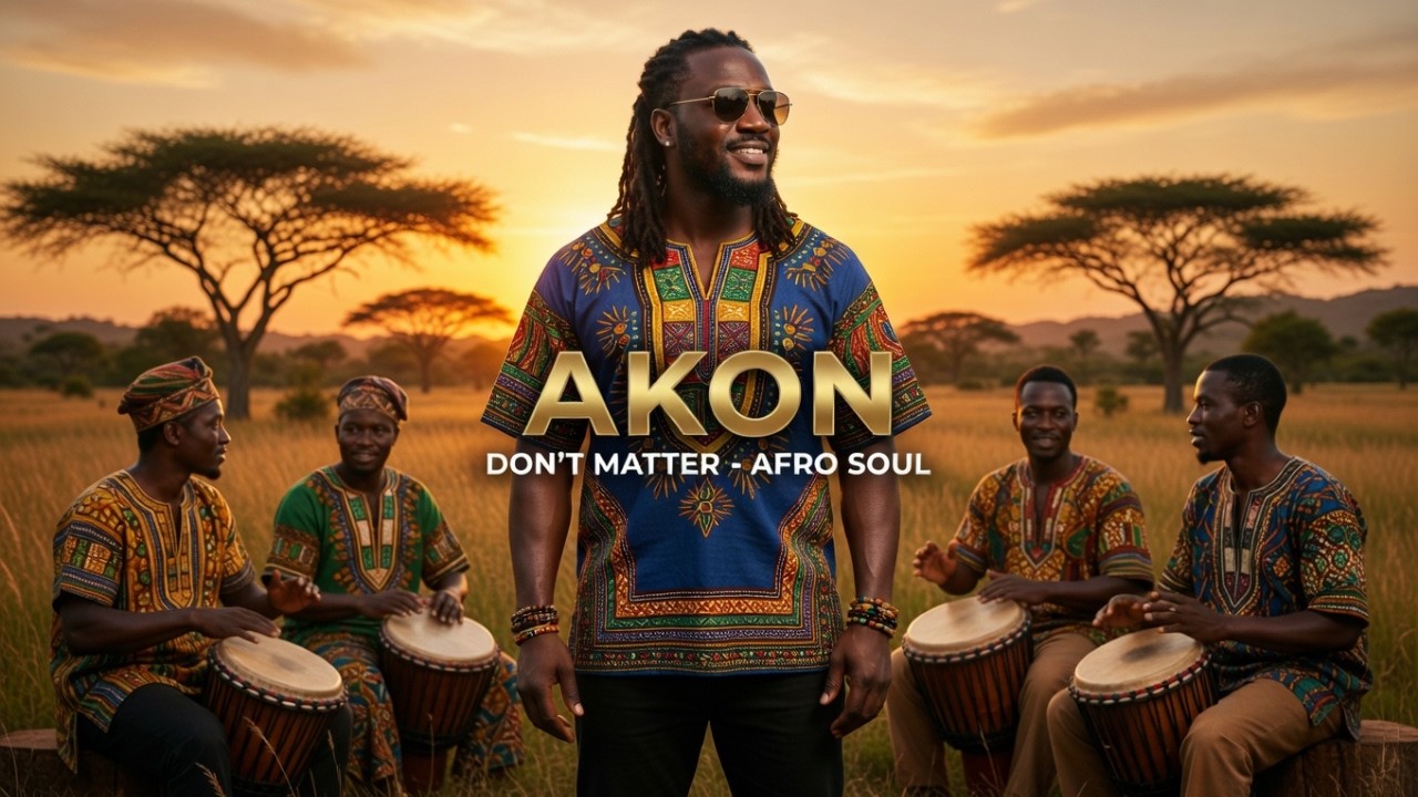 Akon - Don't Matter | Afro Soul Cover (Visualizer) @GoldSoulAfro