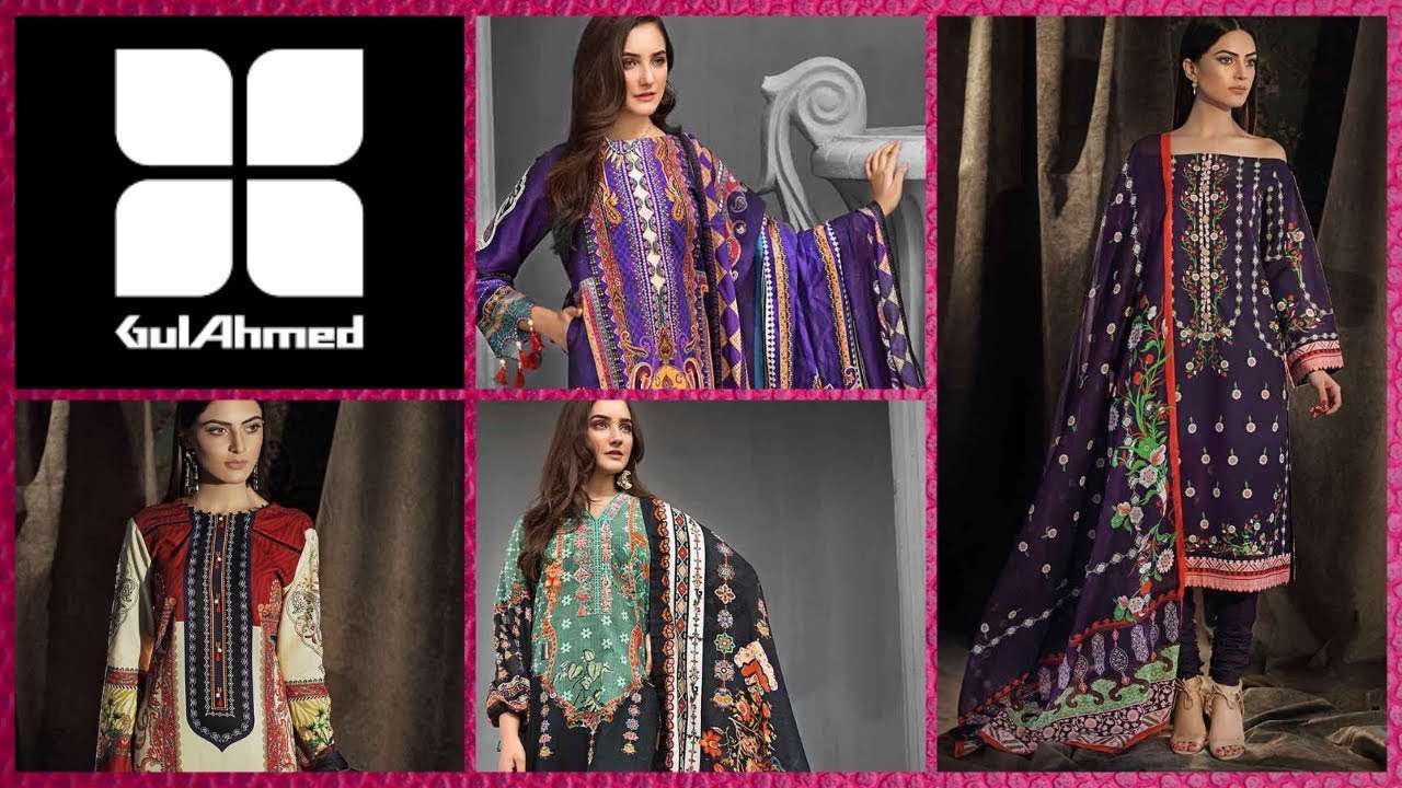 Gul Ahmed Latest 3-Piece Winter Collection 2019 With Prices || Elegant Pakistani Dseigner Dresses