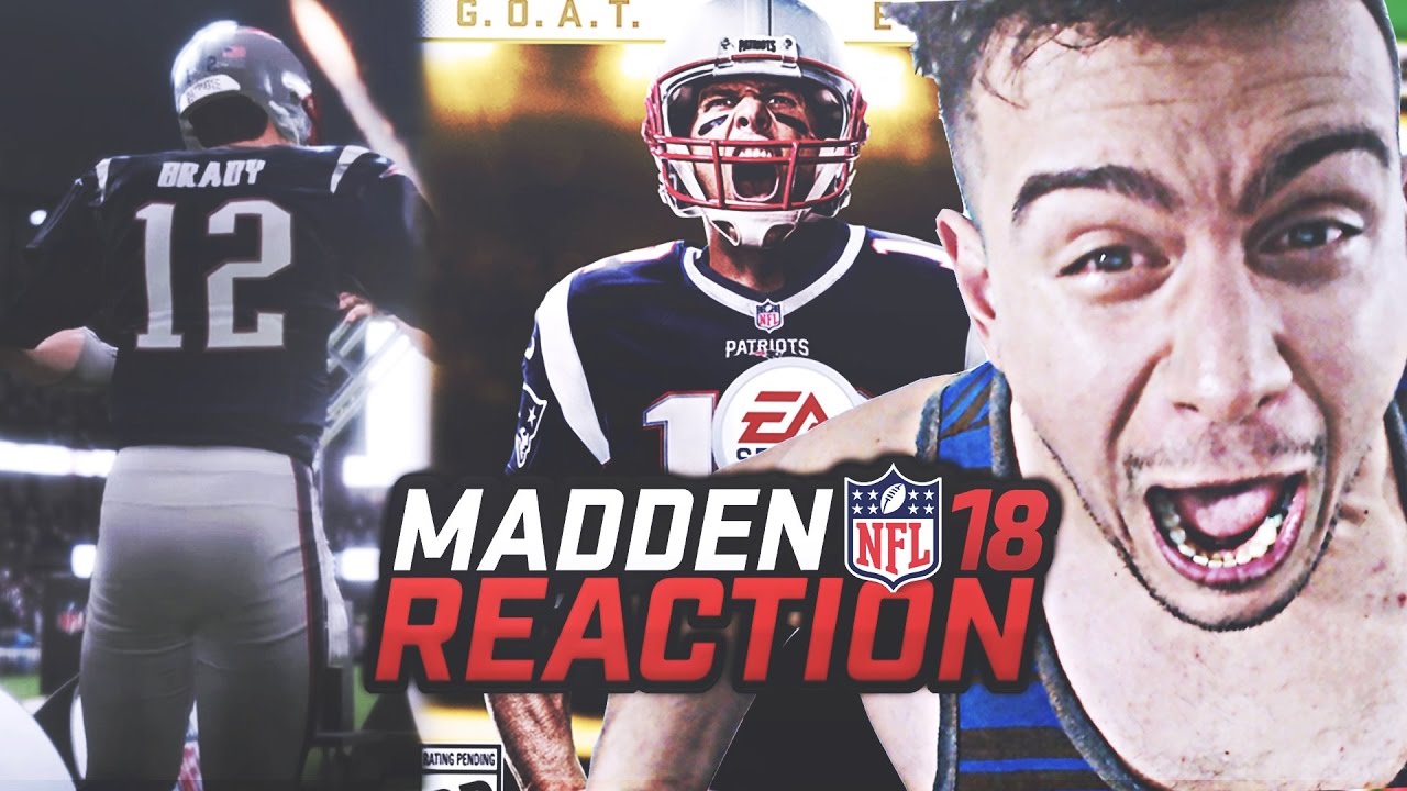 MADDEN 18 COVER TRAILER REVEAL REACTION REVAMPED STORY CAREER MODE TEASER