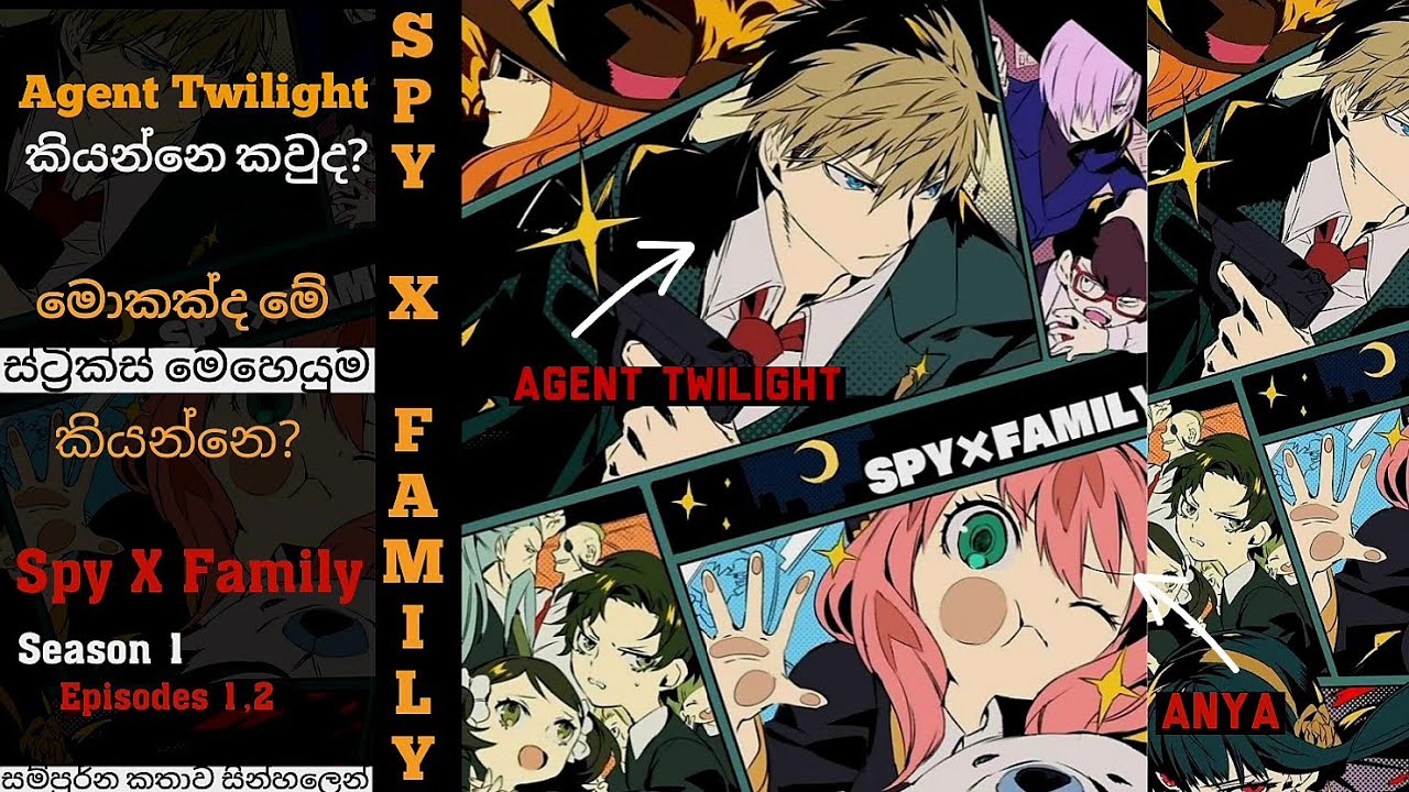 Spy x Family Season 1 |සුපිරිම Anime එකක්ද?|Sinhala Review #animesinhala #spyxfamilysinhala #typerxp