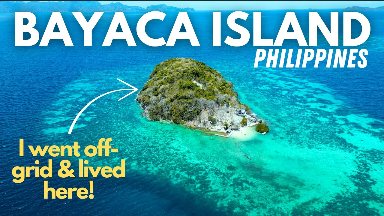 I Skipped Coron & El Nido & Went to BAYACA ISLAND instead (solo) | Best Island in Philippines!