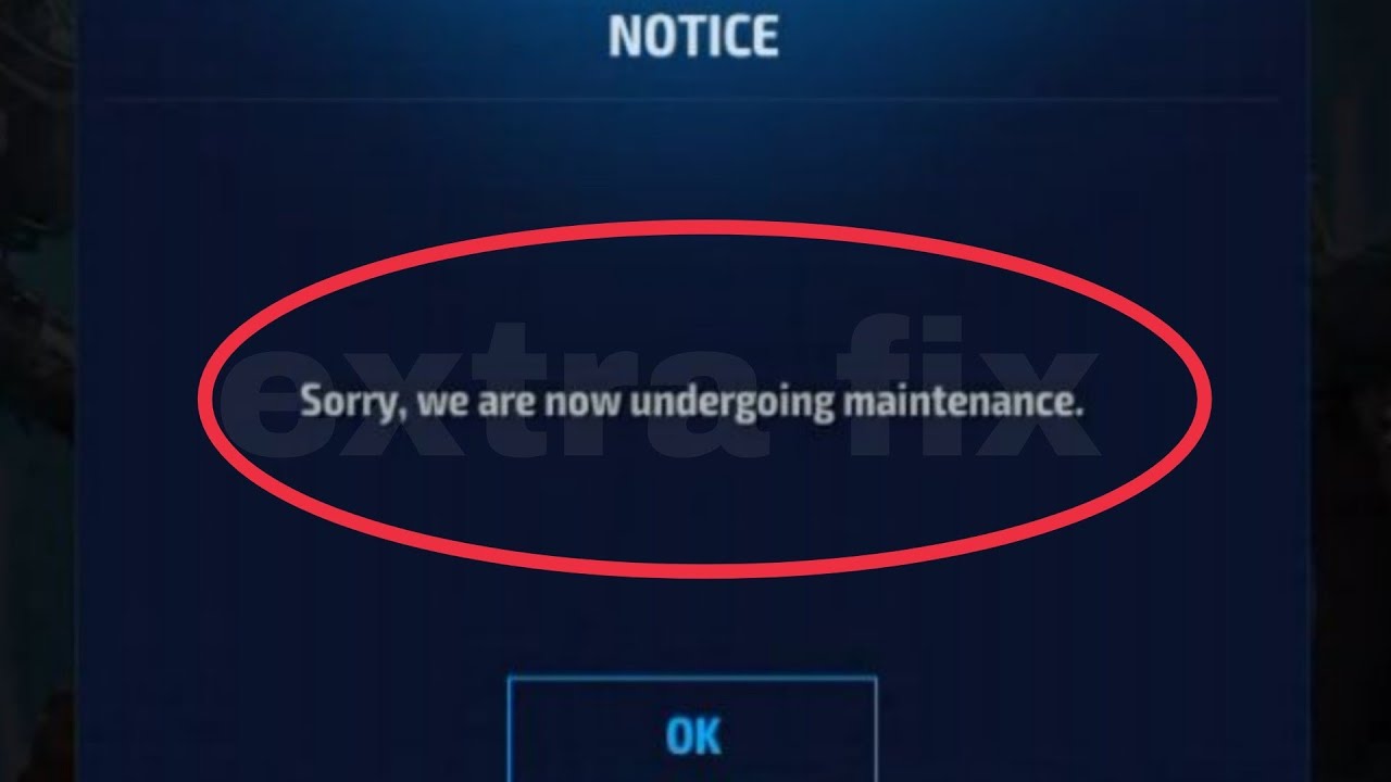 Marval Future Fight Fix Sorry, We are now undergoing maintenance. Problem Solve