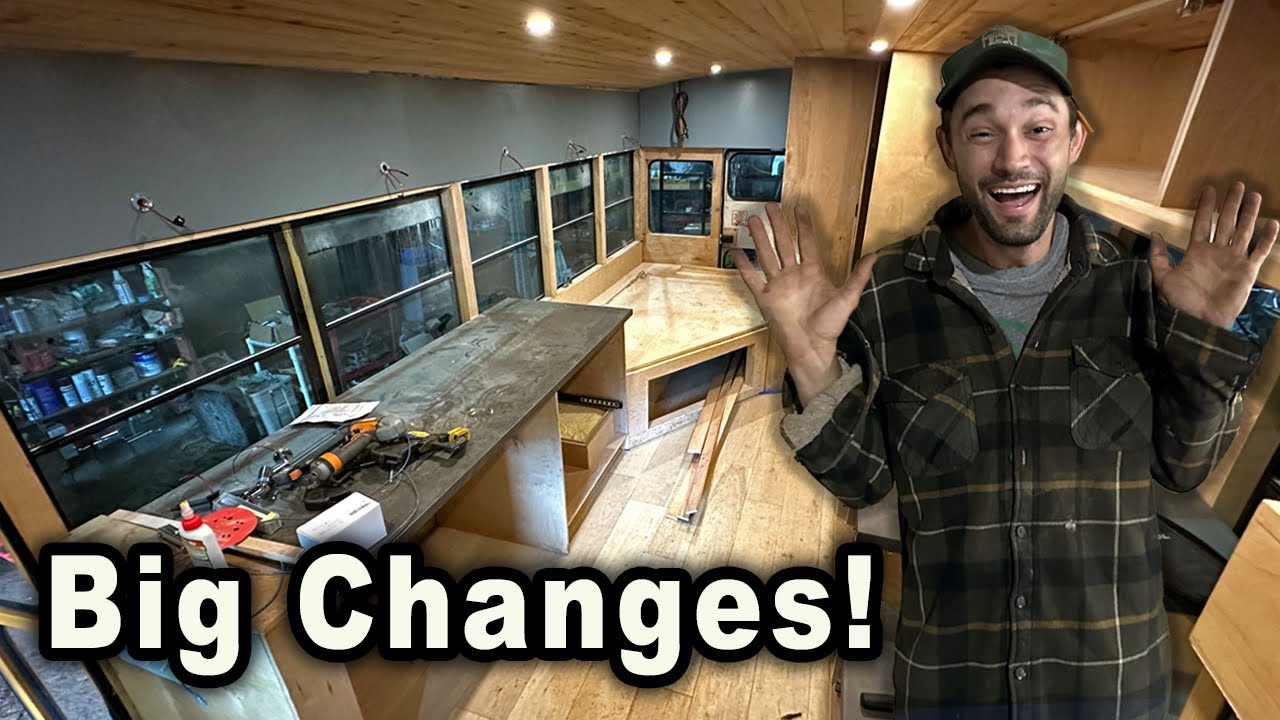 DIY School Bus Makeover: Painting the Interior of our Camper Conversion