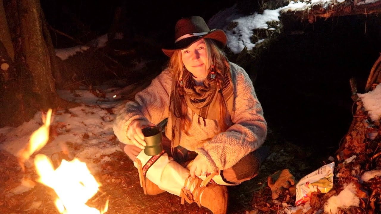 How to camp alone in the woods