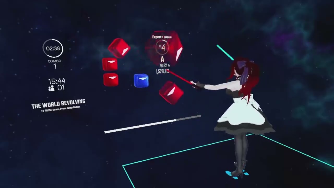 【UDONSABER】【両手ダスモ】【ダスモ】「THE WORLD REVOLVING」NPS 8.0