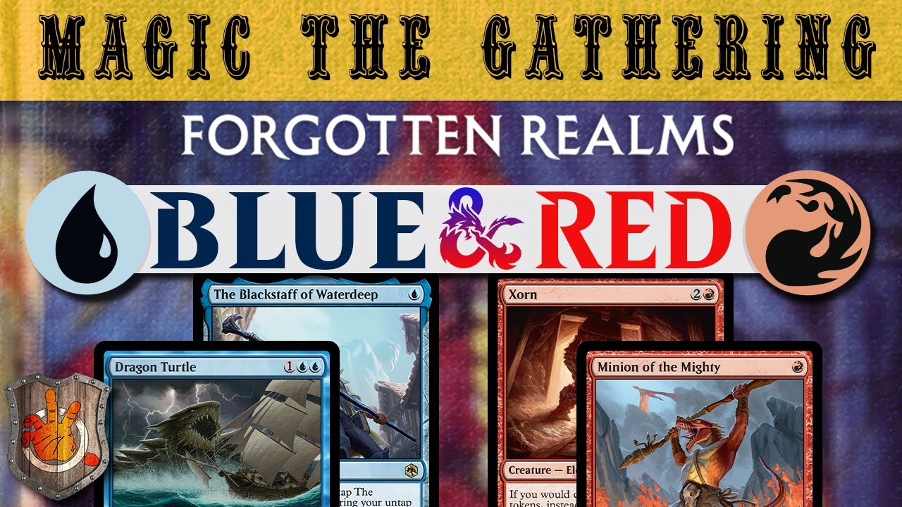 AFR - Red & Blue Review - Forgotten Realms | The Command Zone 411 | Magic: The Gathering Commander