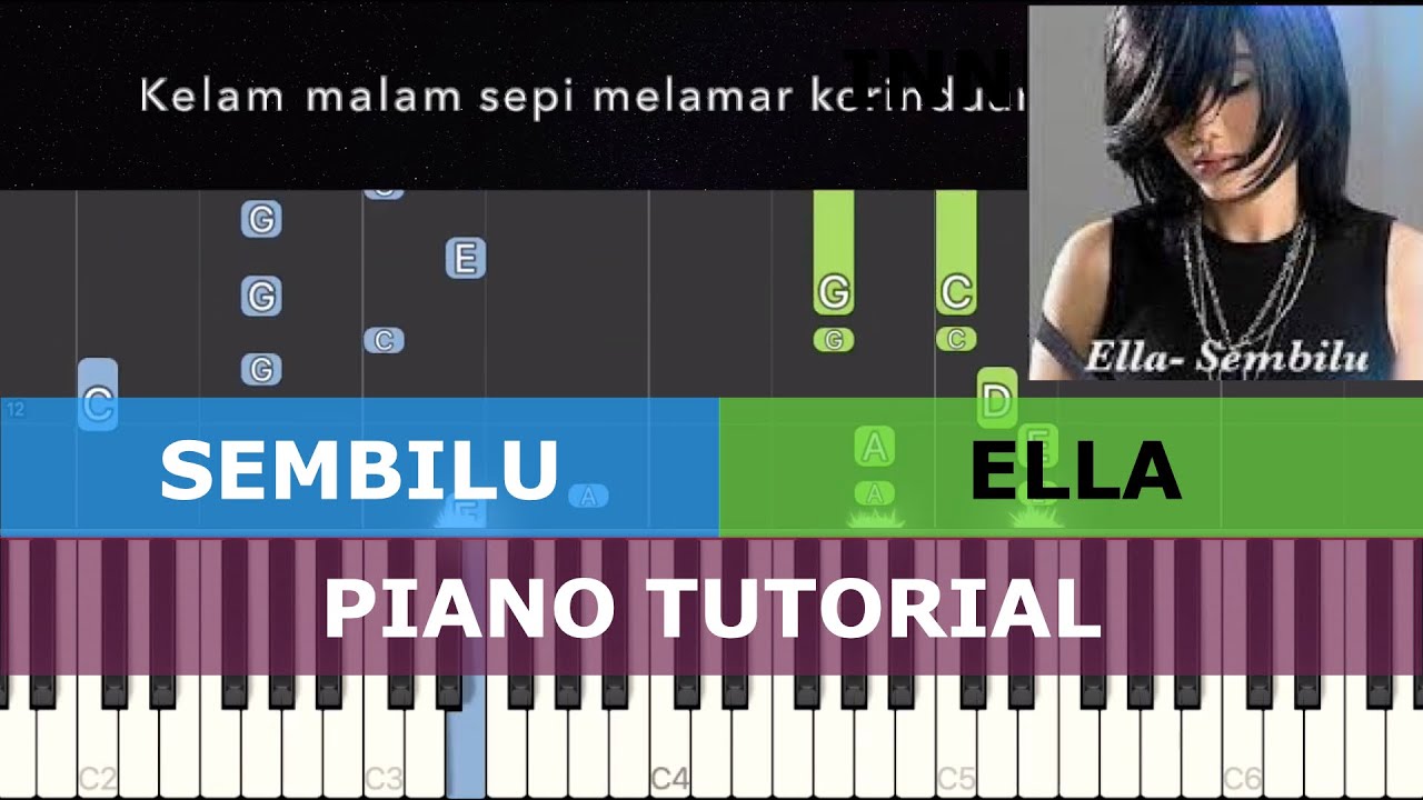 SEMBILU - Ella (Piano Tutorial)