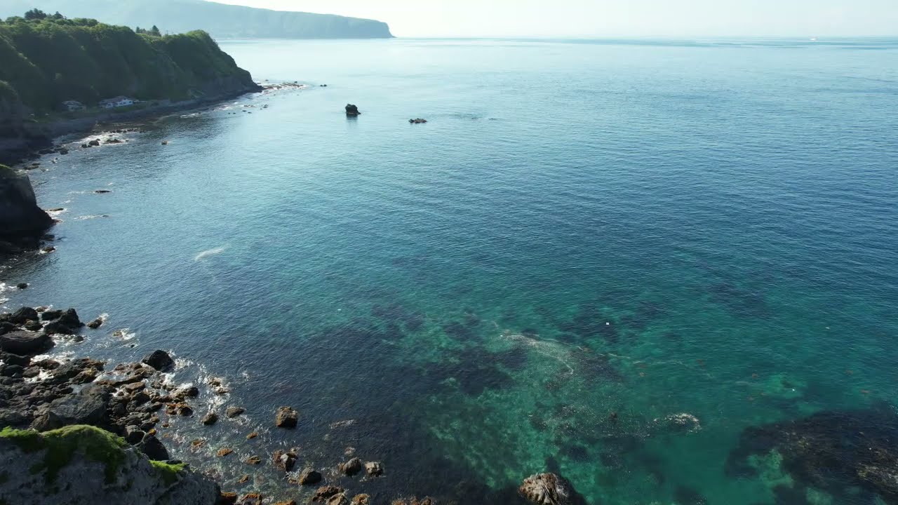 [勝手にPR]北海道・恵山町の美しい風景[ドローン] HOKKAIDO DRONE superb view