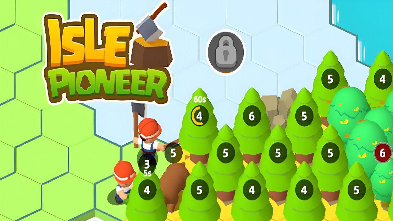 Isle Pioneer: Idle Lumber Chop (by CyberJoy Games) IOS Gameplay Video (HD)