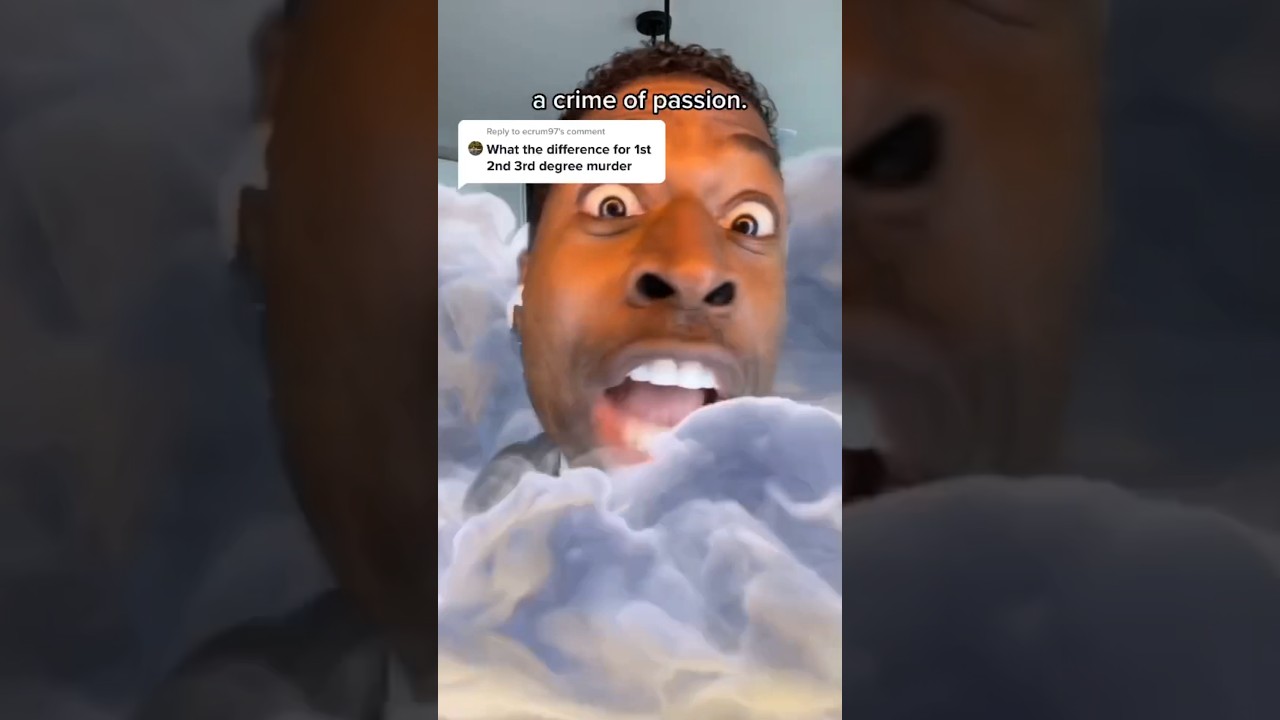 What is the difference between 1st, 2nd, and 3rd degree murder? Attorney Ugo Lord reacts! #shorts