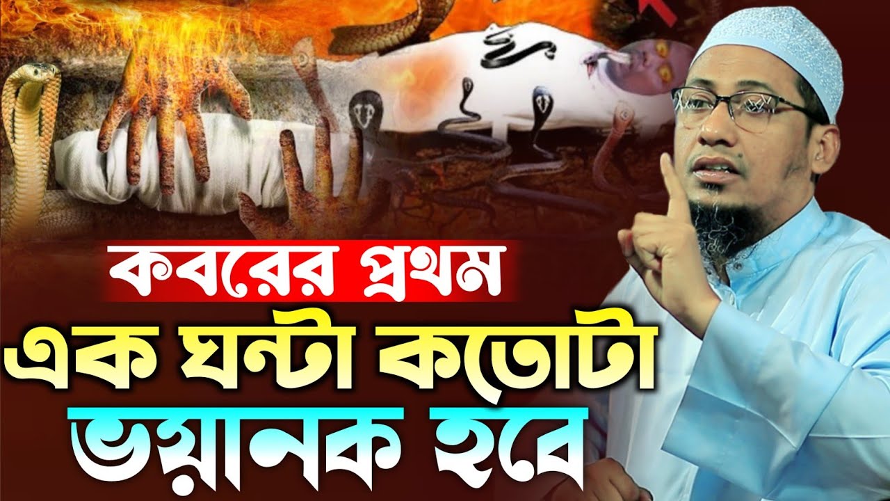 নাফরমান এর কবরের প্রথম মিনিটে যা ঘটবে | Anisur Rahman Ashrafi | আনিছুর রহমান আশরাফি ওয়াজ ২০২৬