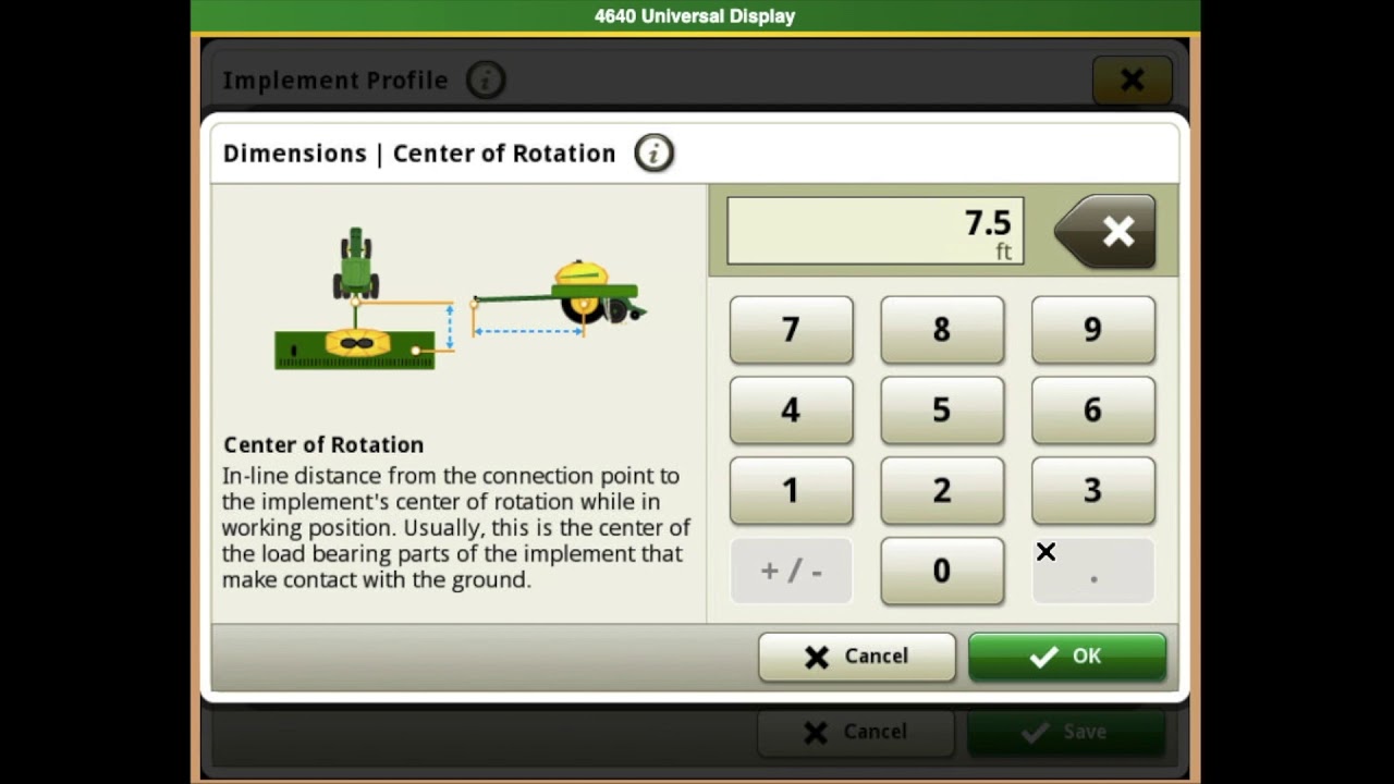 How to Verify and Update Planter Offsets and Measurements in a John Deere Gen 4 Display