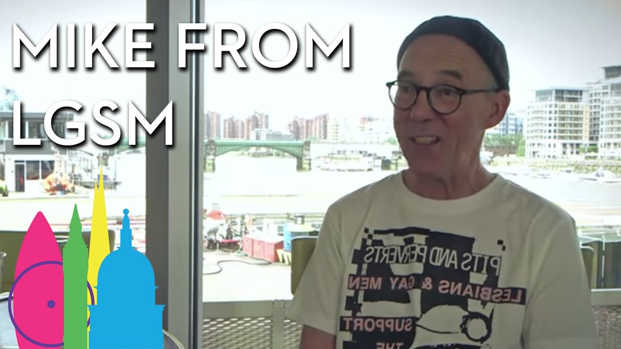 Mike Jackson From Lesbians And Gays Support The Miners (LGSM) | Pride in London 2015