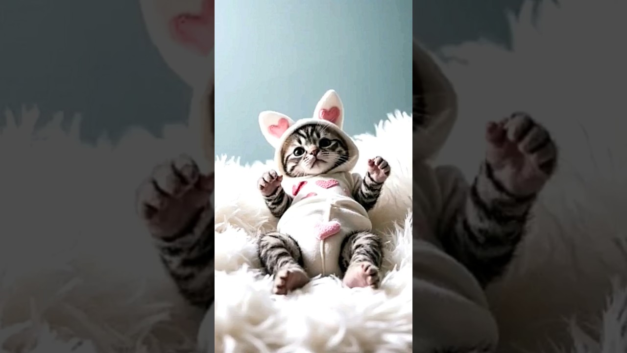 Tiny cats. So cute. Love. Kitten. Adorable cats