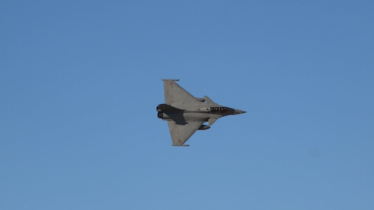 French Air Force Rafale Demo Team at Athens Flying Week 2024