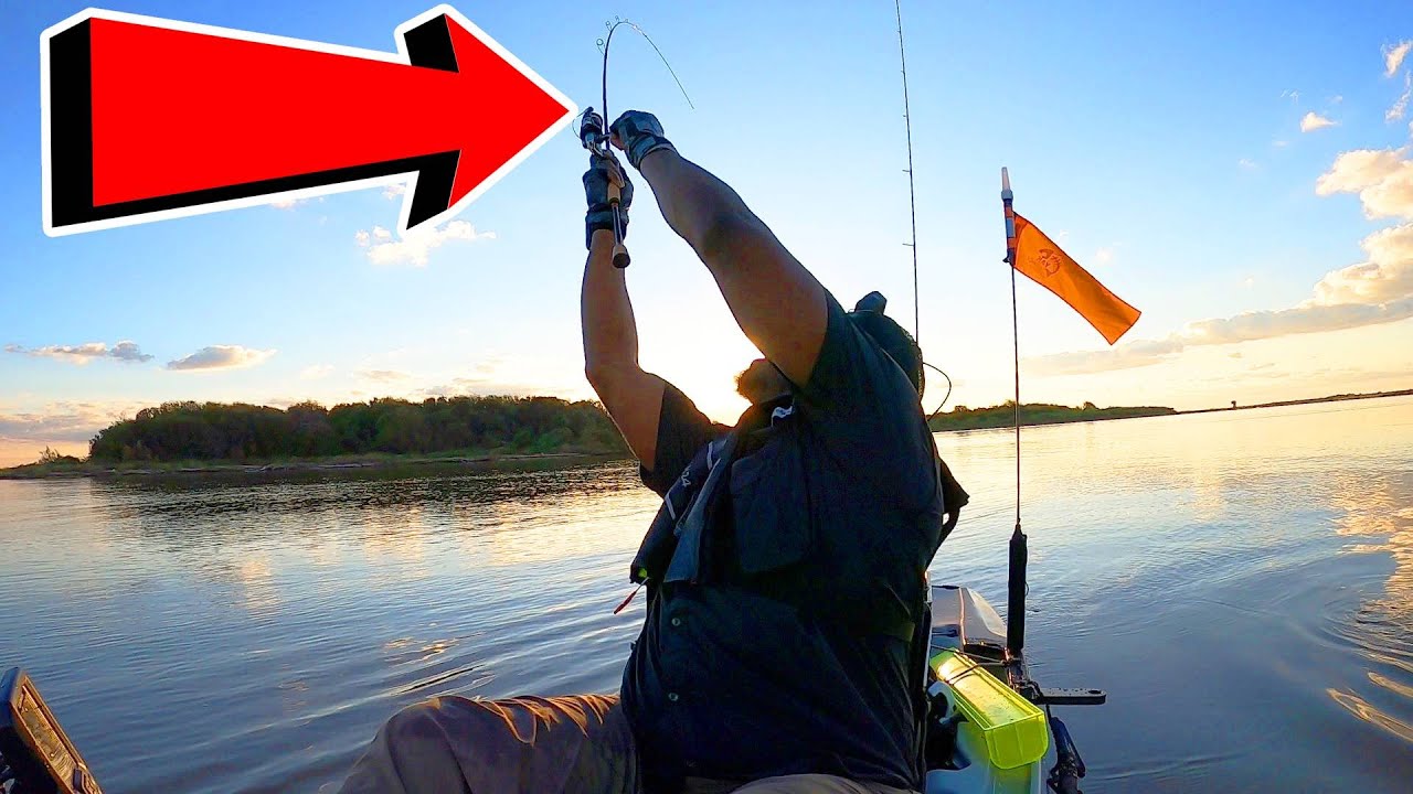 I HOOKED a San Bernard RIVER MONSTER on my ULTRALIGHT ROD and THIS HAPPENED | BRAZORIA HOBIE OUTBACK