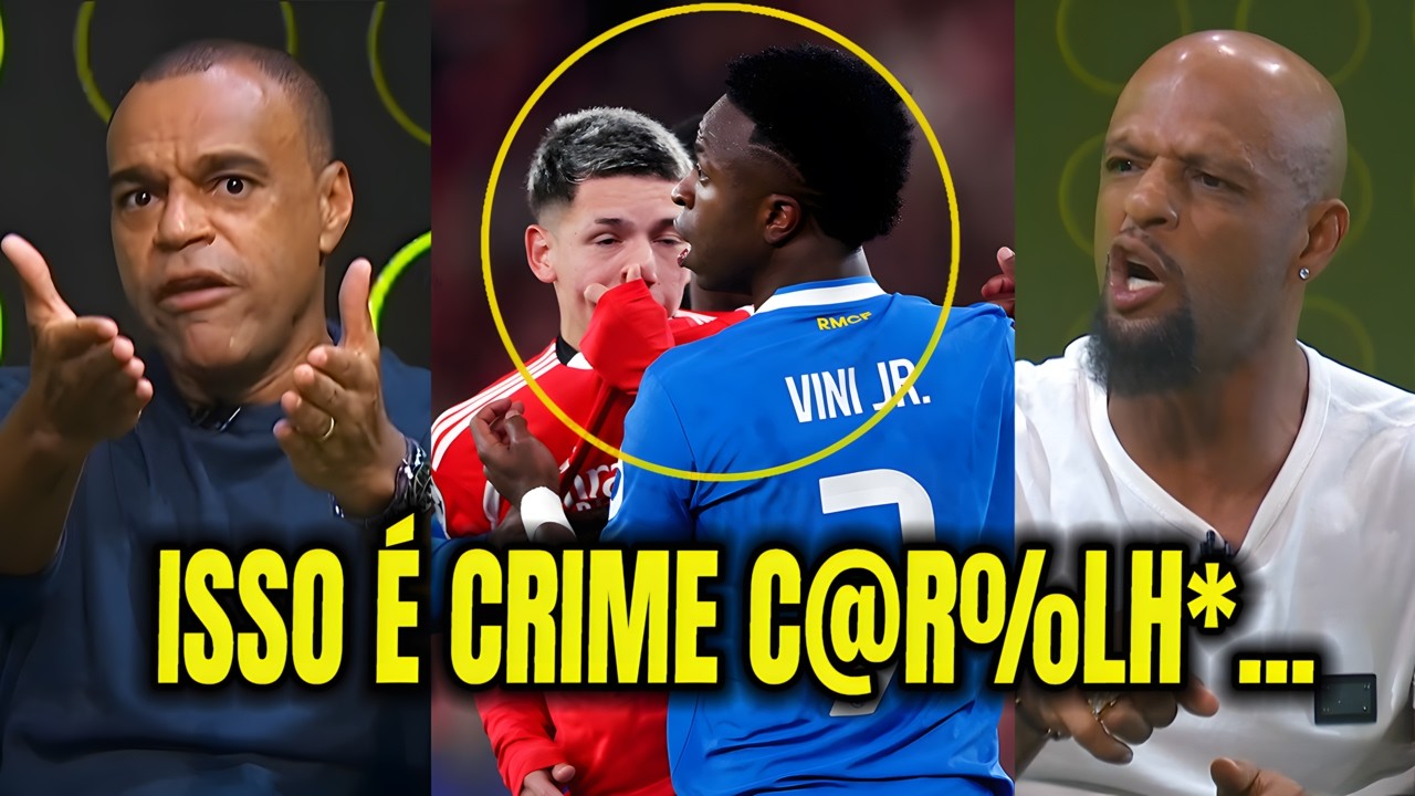 🚨 DENÍLSON E FELIPE MELO SE REVOLTAM AO VIVO COM CASO VINI JR!