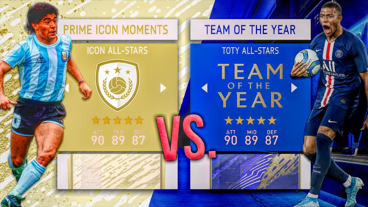 PRIME ICON MOMENTS vs. TEAM OF THE YEAR! - FIFA 20 Career Mode