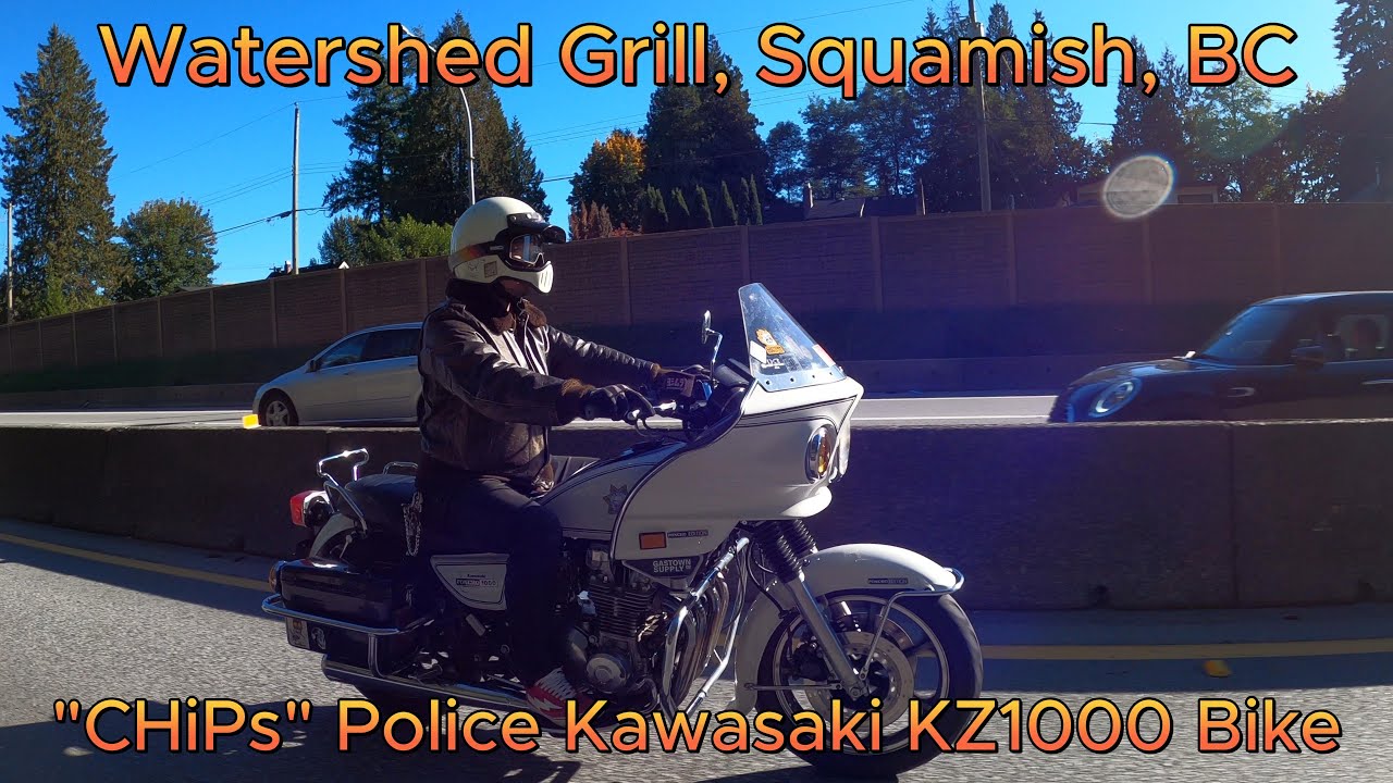 Ride to the Watershed Grill in Squamish, BC