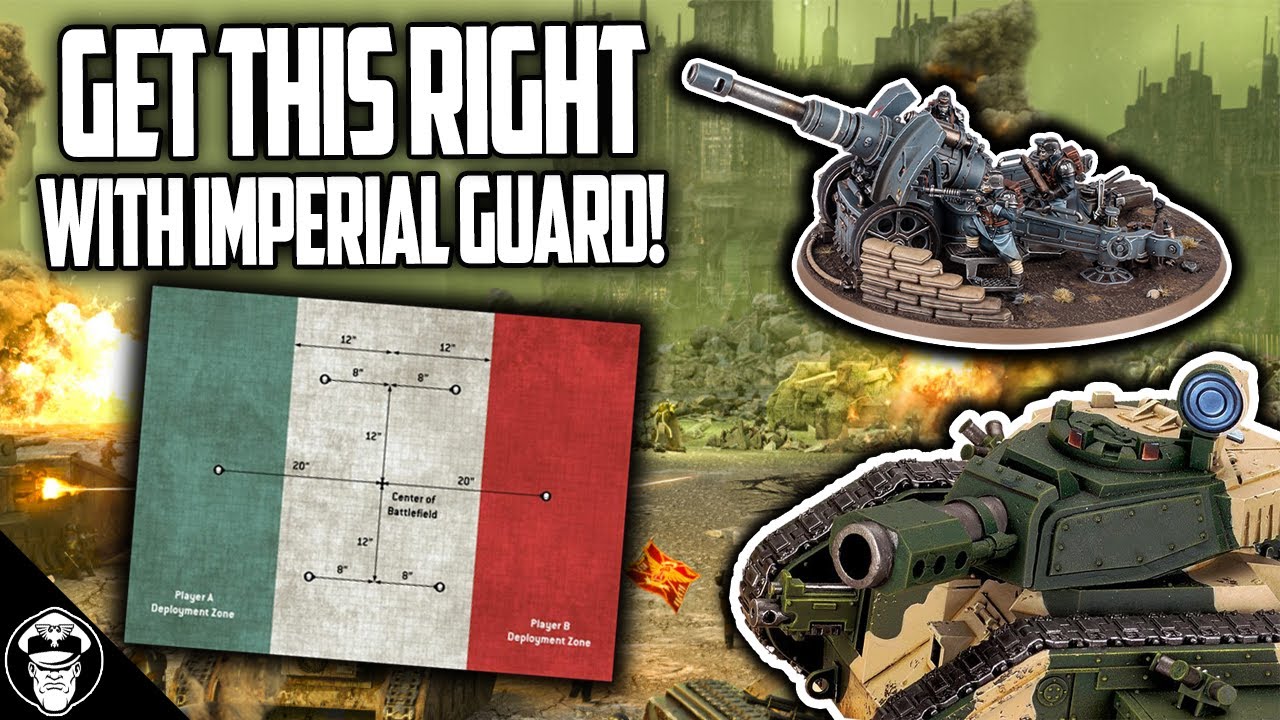 A Beginners Guide for Deploying the Guard! | Astra Militarum | Warhammer 40,000