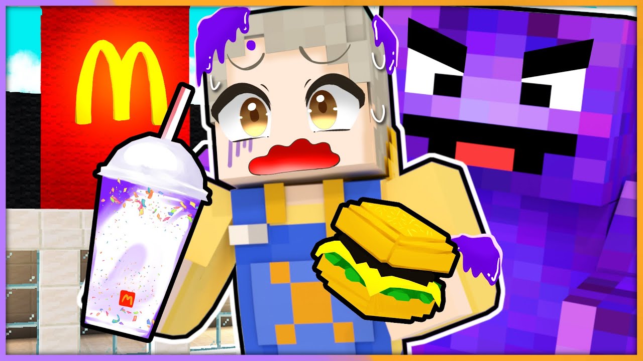 忘れられたマクドナルドのマスコットキャラクター「グリマス」が出てくるマインクラフト🍔🍟🥤大食いのバケモノ！？【 マイクラ / まいくら / Minecraft 】