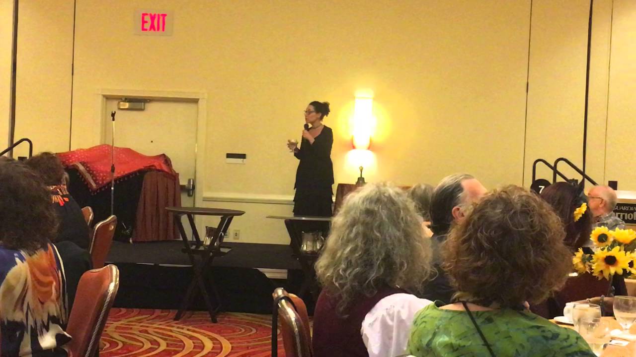 Barbara Moore Toasts Carl Llewellyn Weschcke at Readers Studio 2016