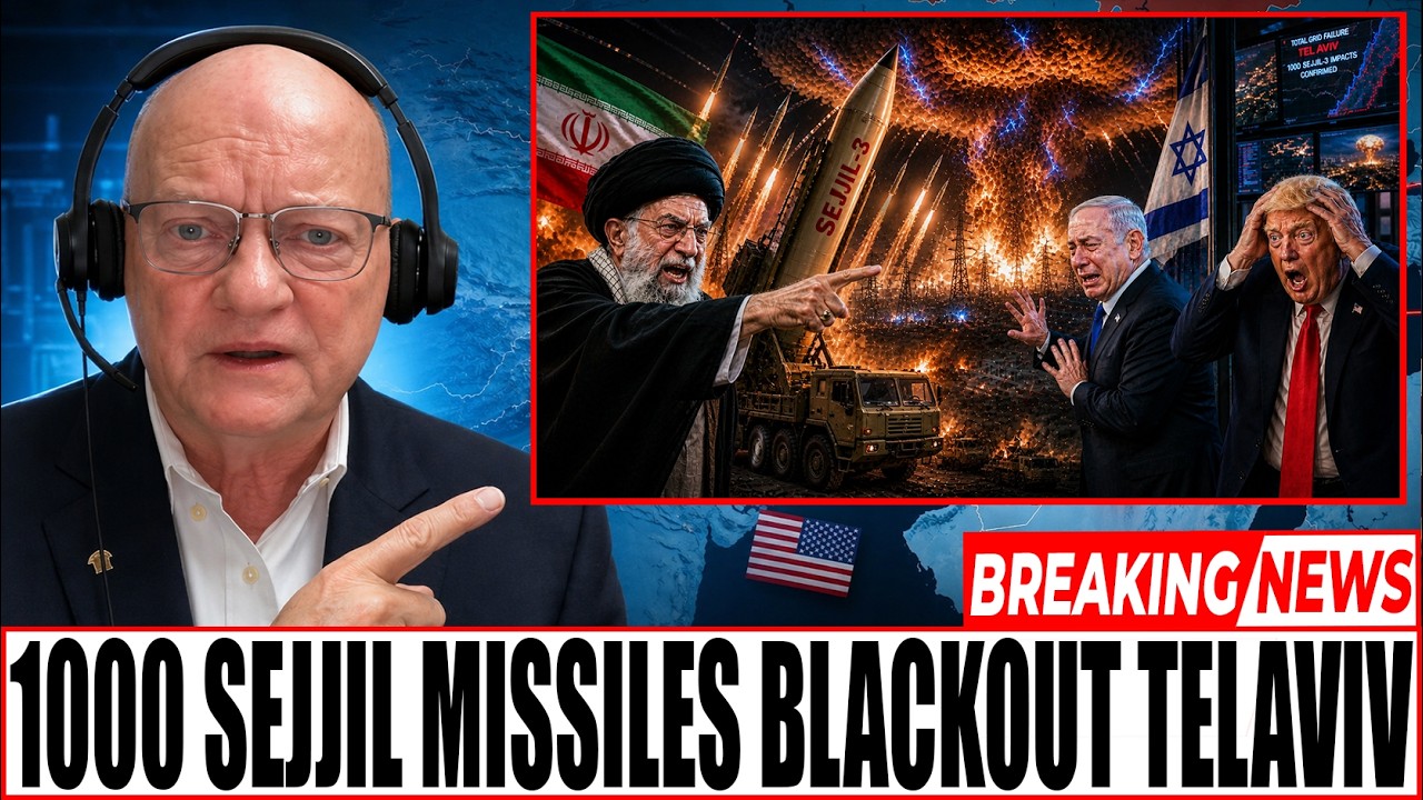 Iran FIRES 1000 Sejjil-3 4-TON Missile &mdash; Tel Aviv Power Grid WIPED OUT &mdash; Israel DESPAIRING