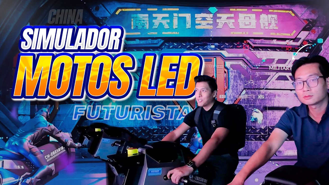😱INCREIBLE Motos con PANTALLAS LED en China 🏍✨