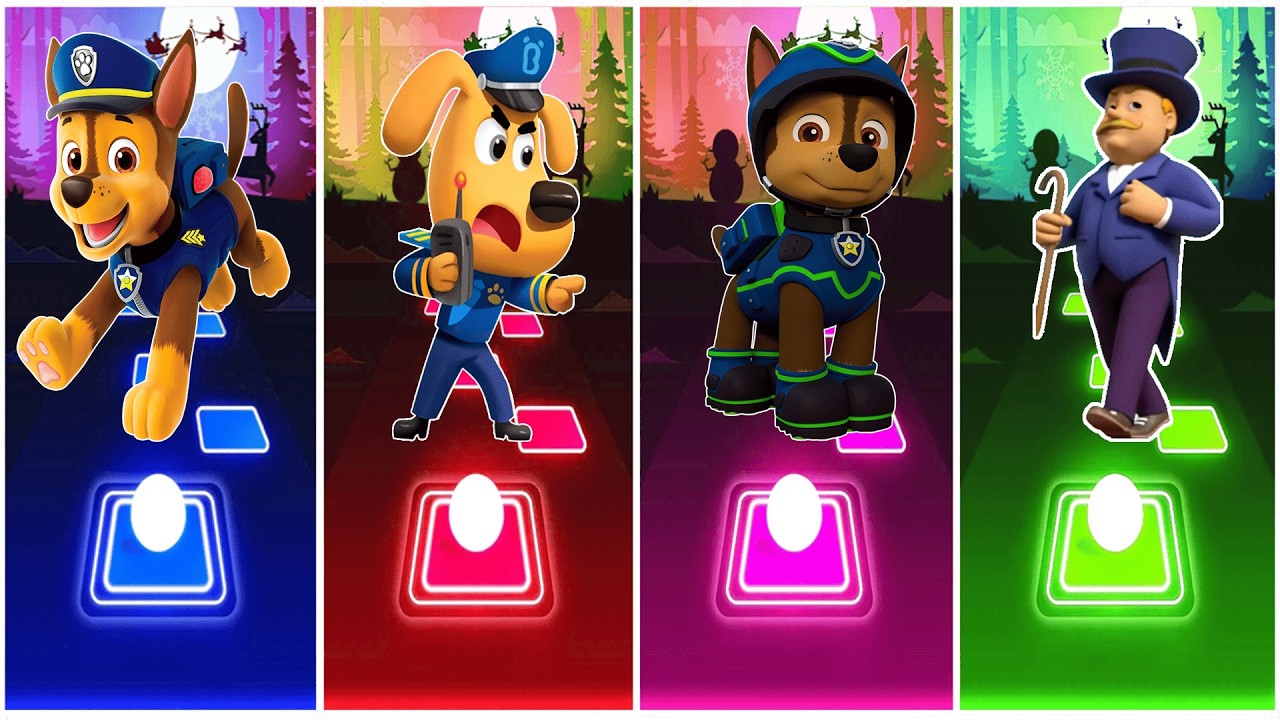 Chase 🆚 Sheriff Labrador 🆚 Chase 🆚 Humdinger.🎶 Who Is Best?