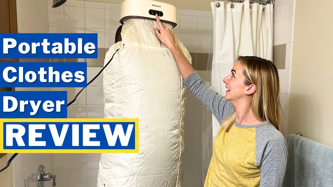 Mojoco Portable Clothes Dryer Review - Perfect for Apartment, RV, and Travel!