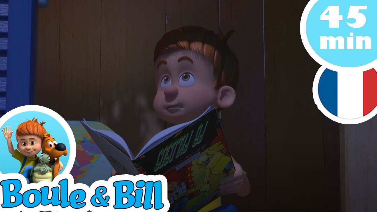 😰 Boule et Bill en panique 🦴 - Compilation spéciale Halloween Boule et Bill FR
