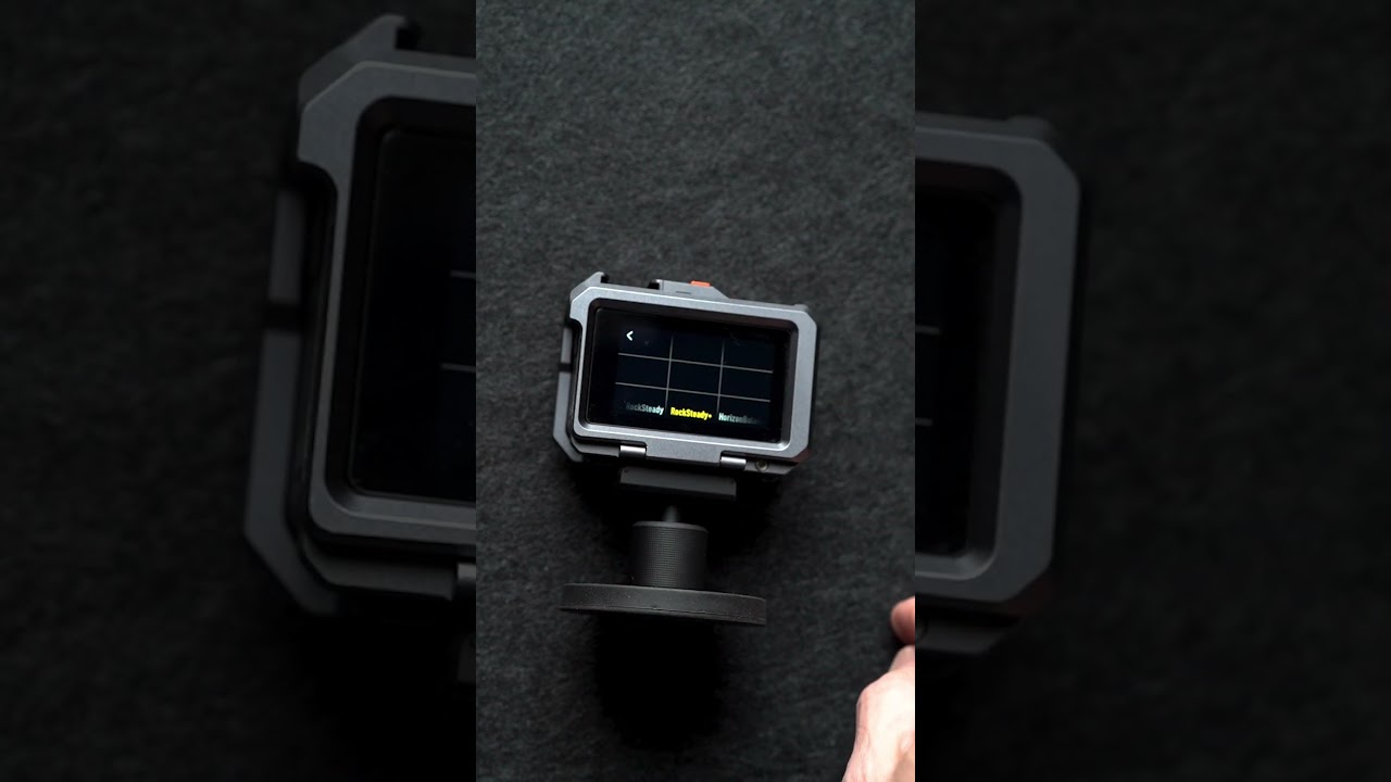 How to activate low light settings on the DJI action 4.  #dji #action4 #action4lowlight #osmoaction4
