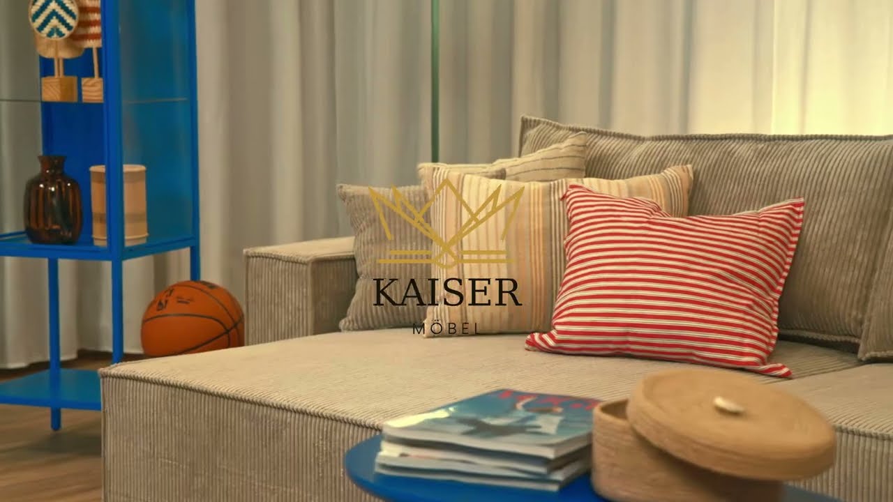 Ecksofa BEST XL – Schlaffunktion & Bettkasten im Cord-Look