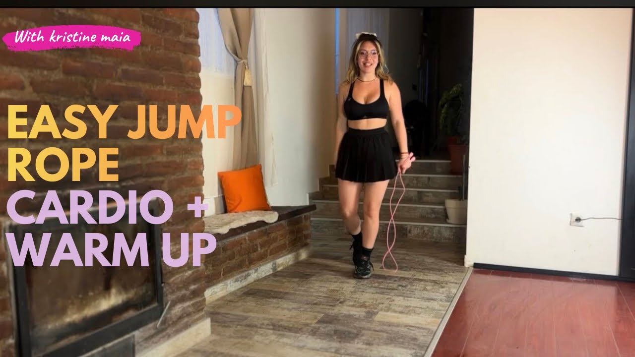 Beginner Friendly Jump Rope | 15 Min Sweat & Warm Up
